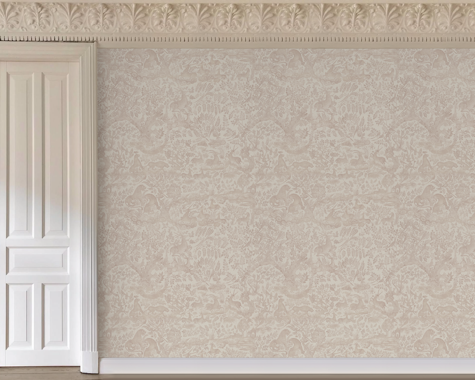 Fablewood Wallpaper - Chalk