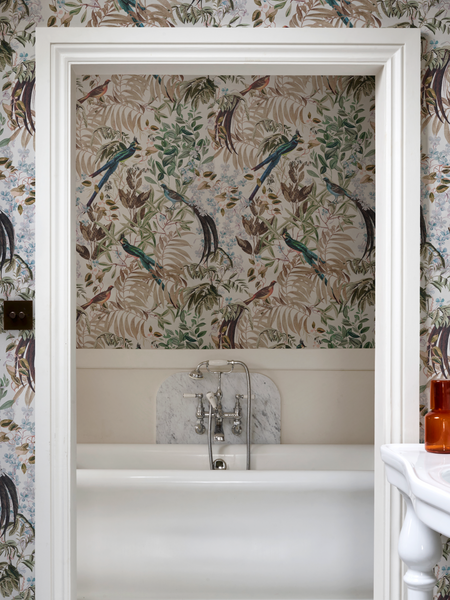 Resplendent Woods Wallpaper - Shaded White