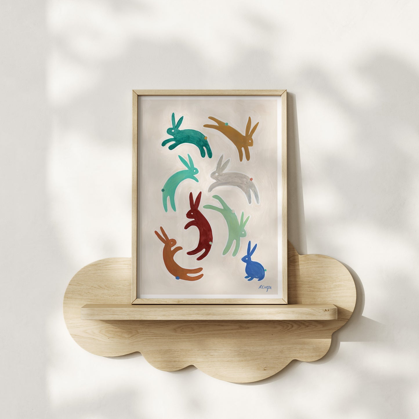Bunny Rabbits Art Print