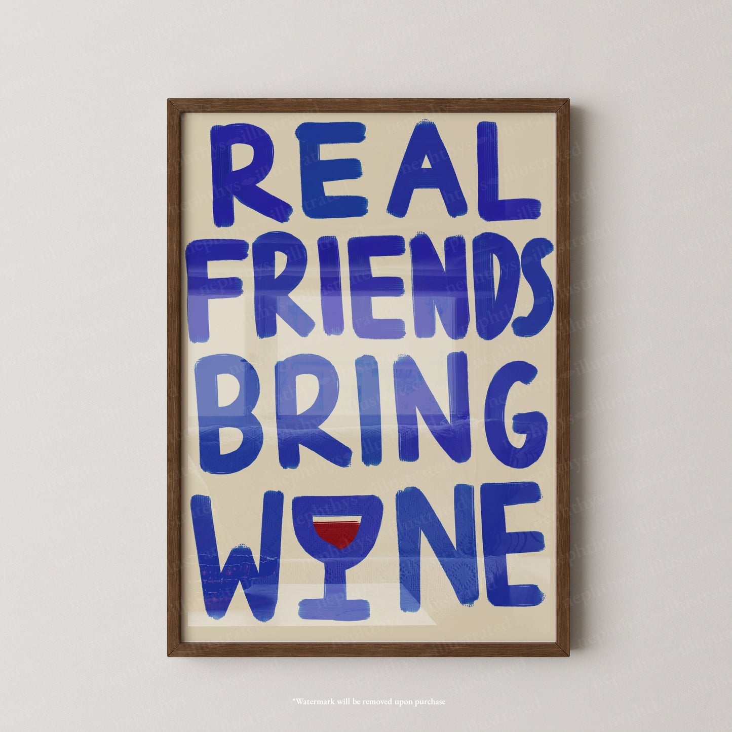 Real Friends Bring Wine