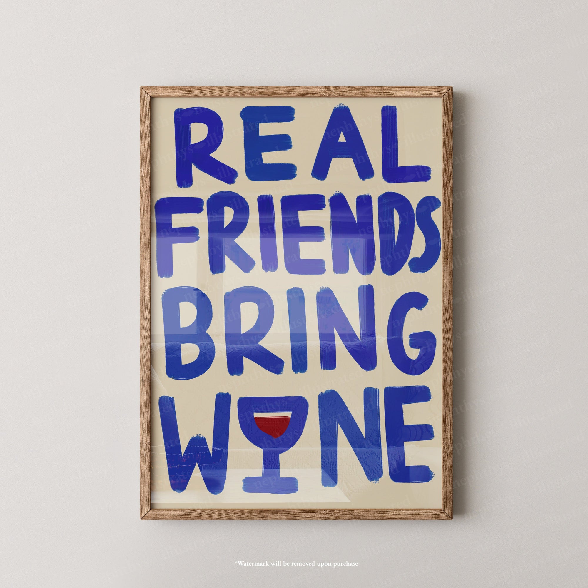 Real Friends Bring Wine