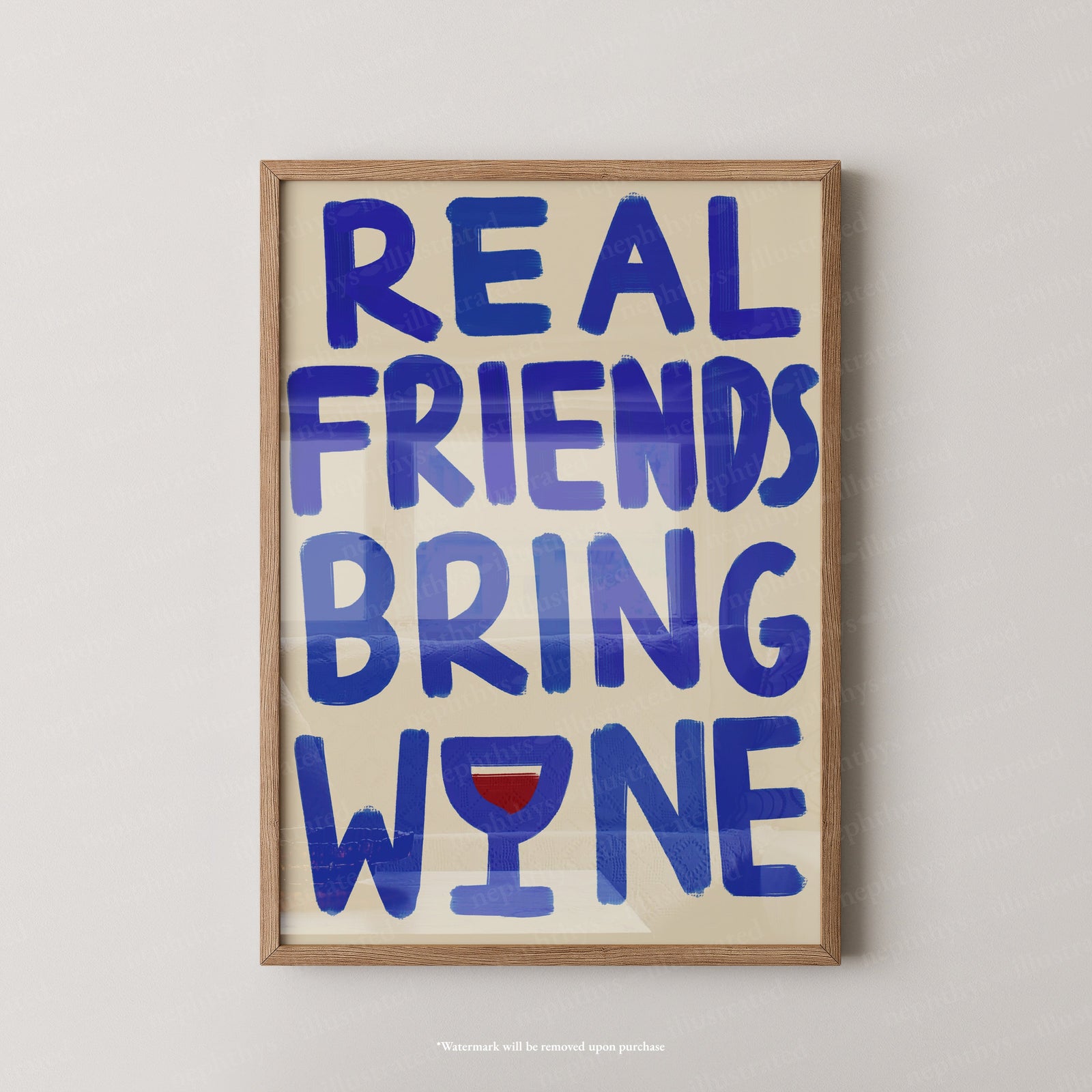 Real Friends Bring Wine