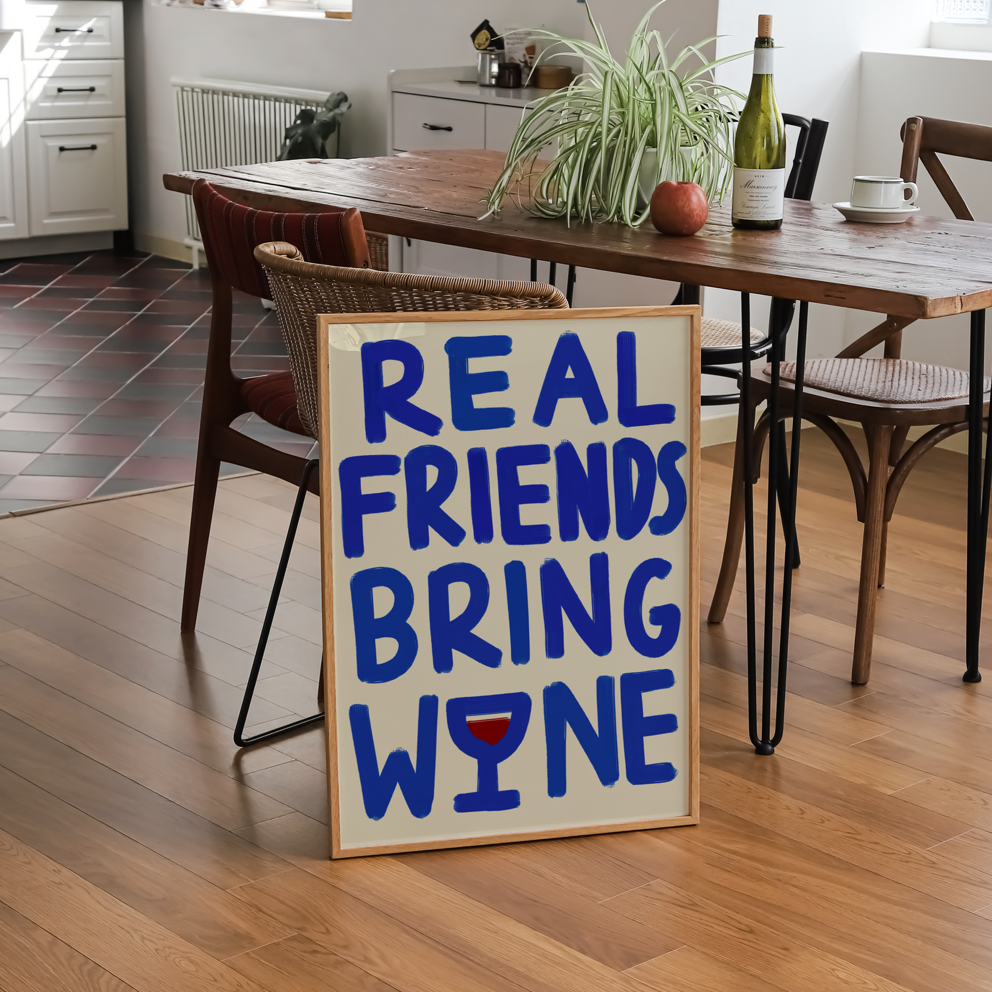 Real Friends Bring Wine