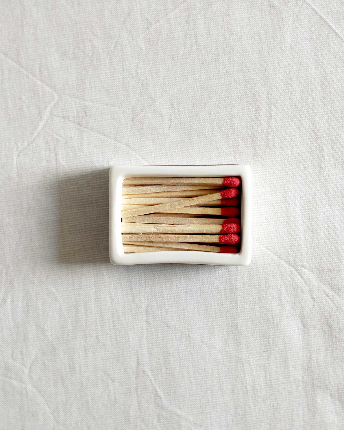 Mini Striped Shrimp’ Ceramic Matchbox_Old