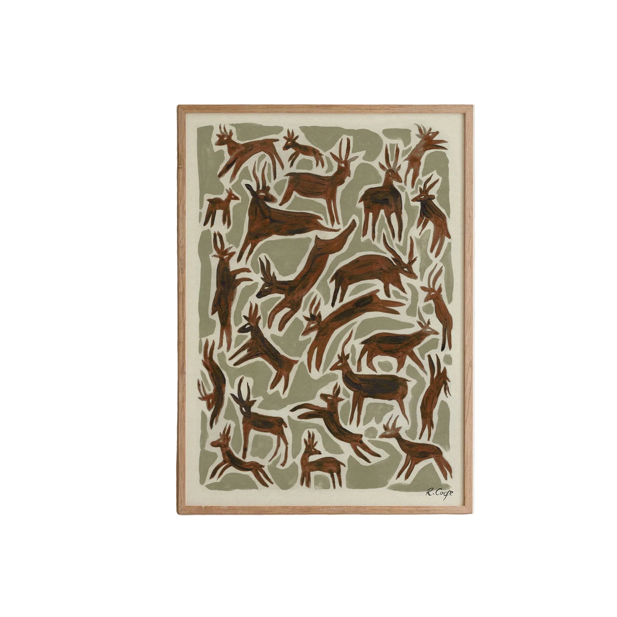 Deer Art Print