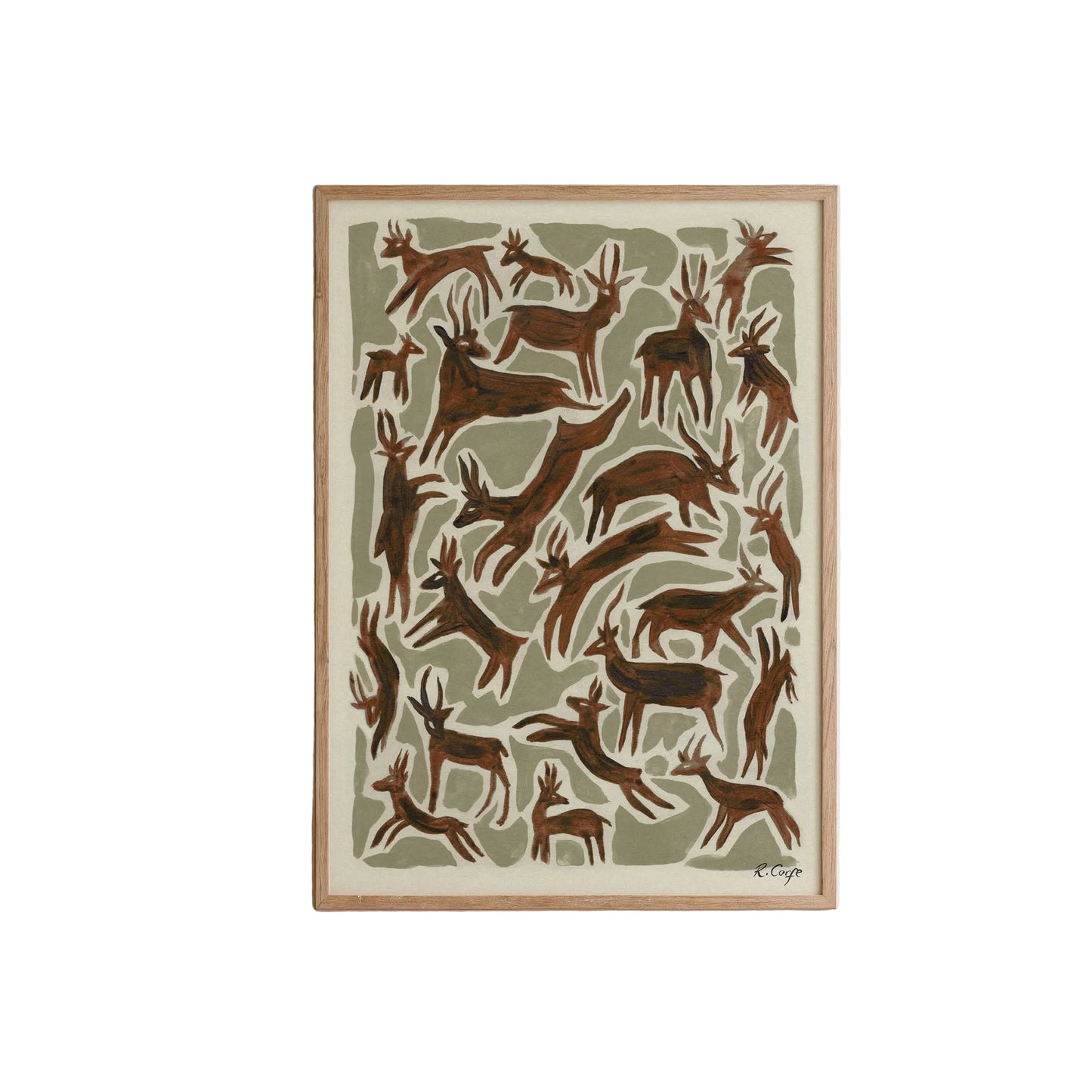 Deer Art Print