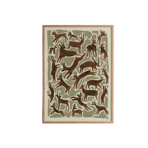 Deer Art Print