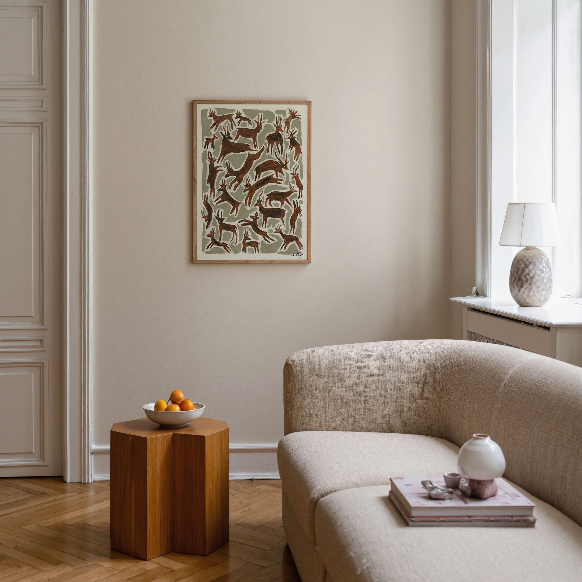 Deer Art Print