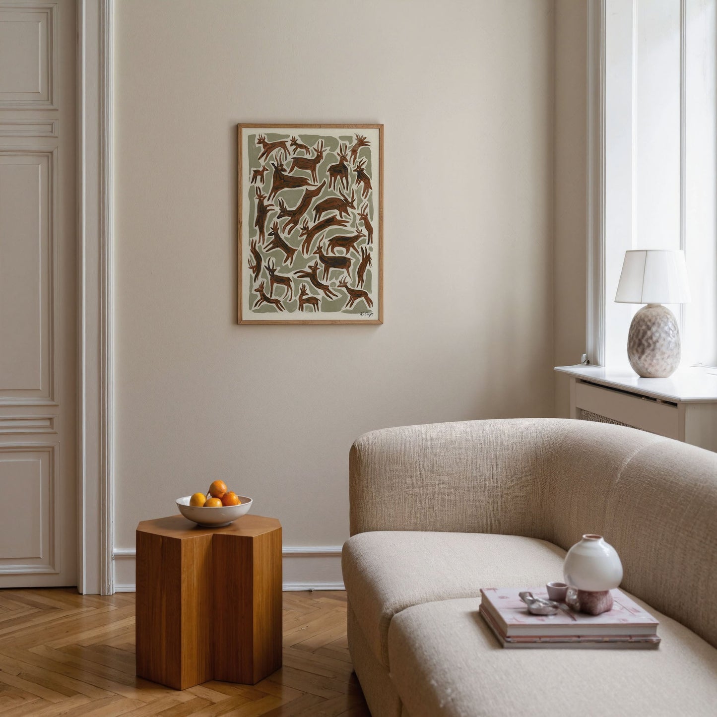 Deer Art Print