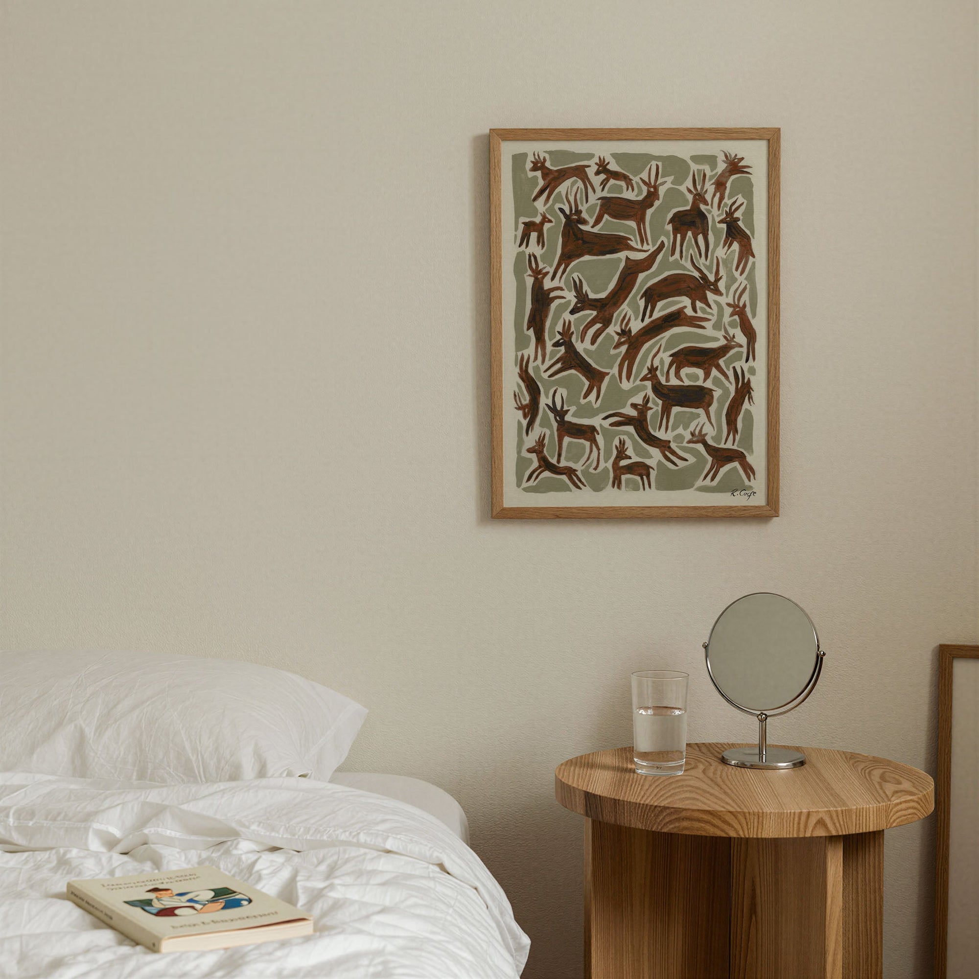 Deer Art Print