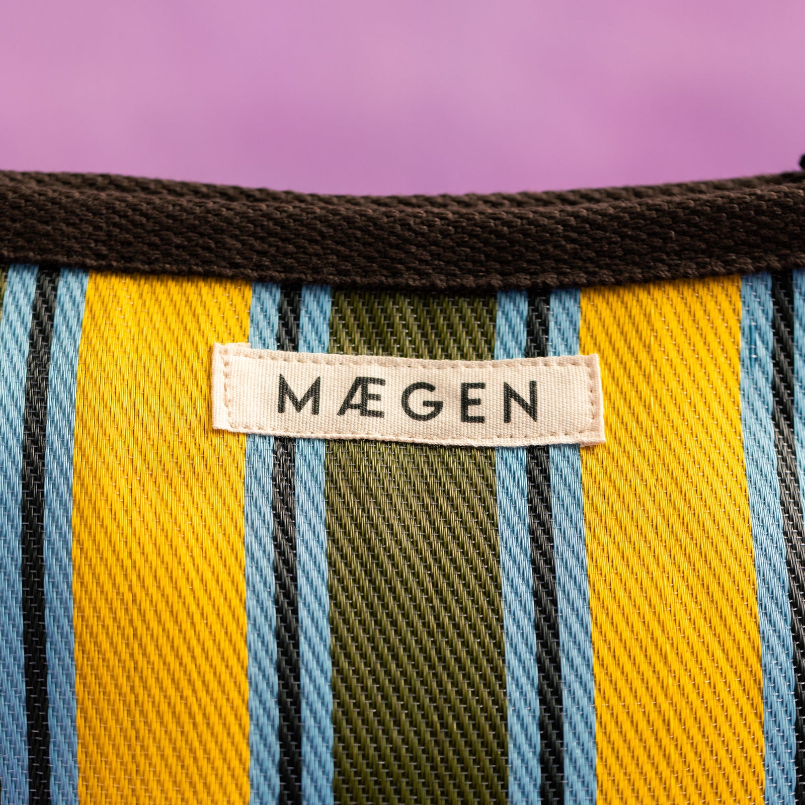 Pouch | Chocolate/Yellow/ Olive