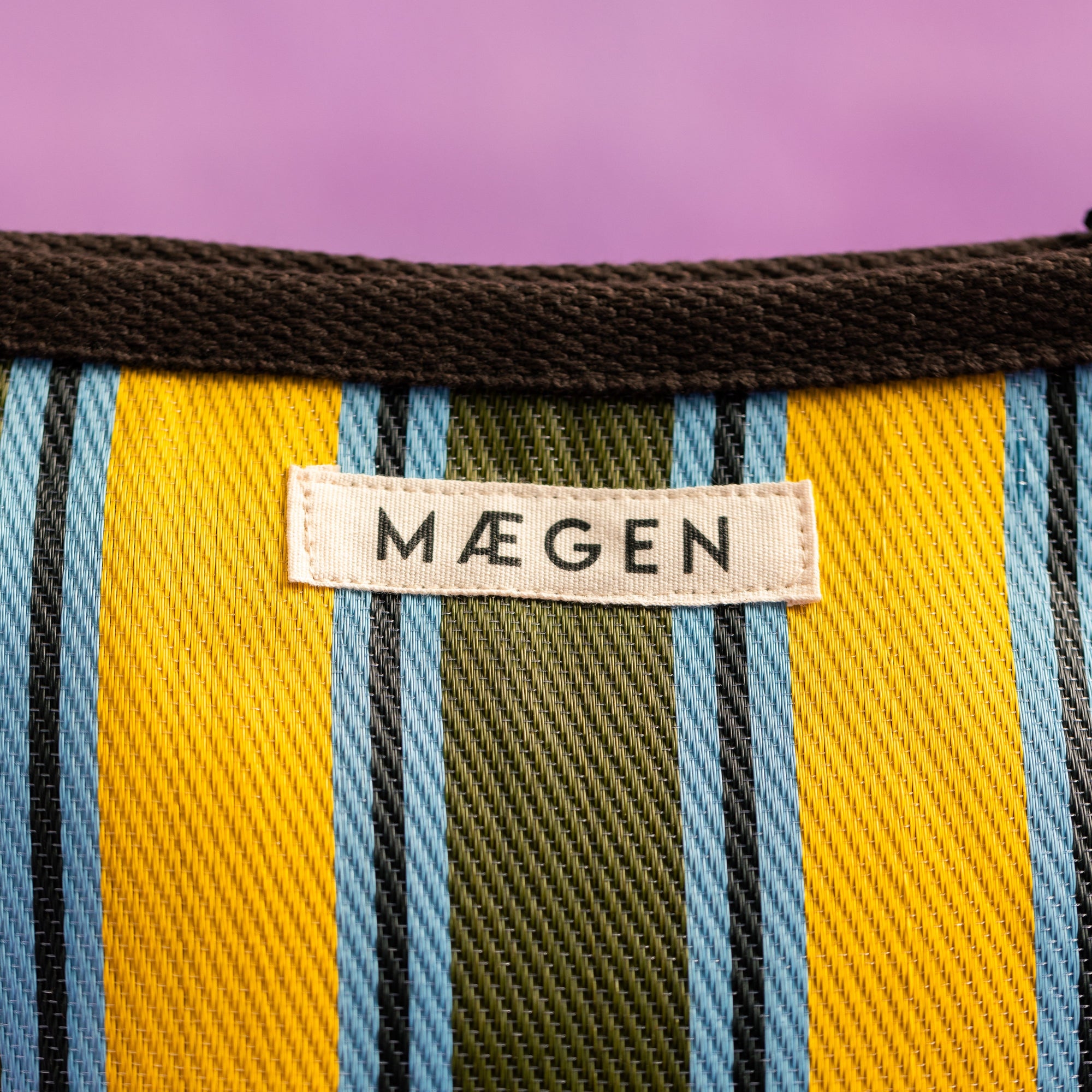 Pouch | Chocolate/Yellow/ Olive
