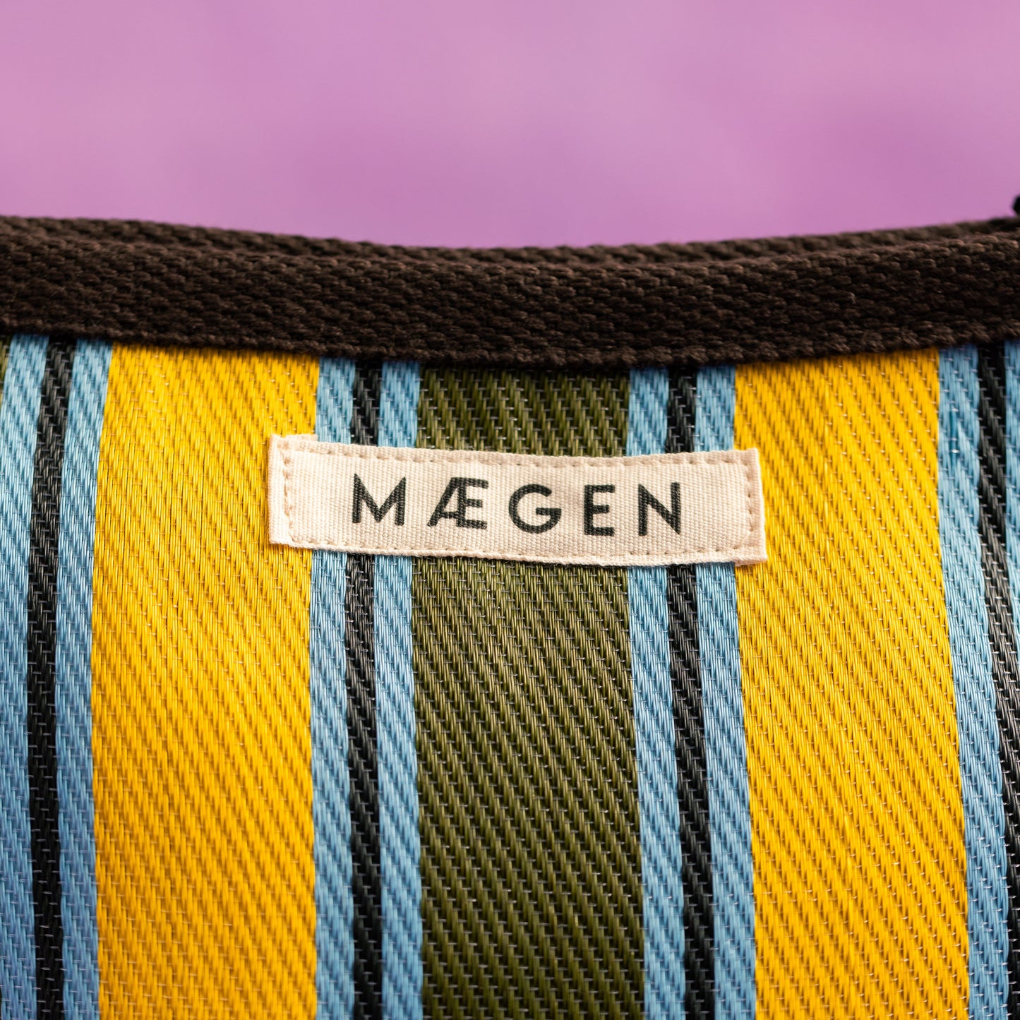 Pouch | Chocolate/Yellow/ Olive