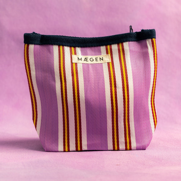 Pouch | Navy/ Pink/ Red