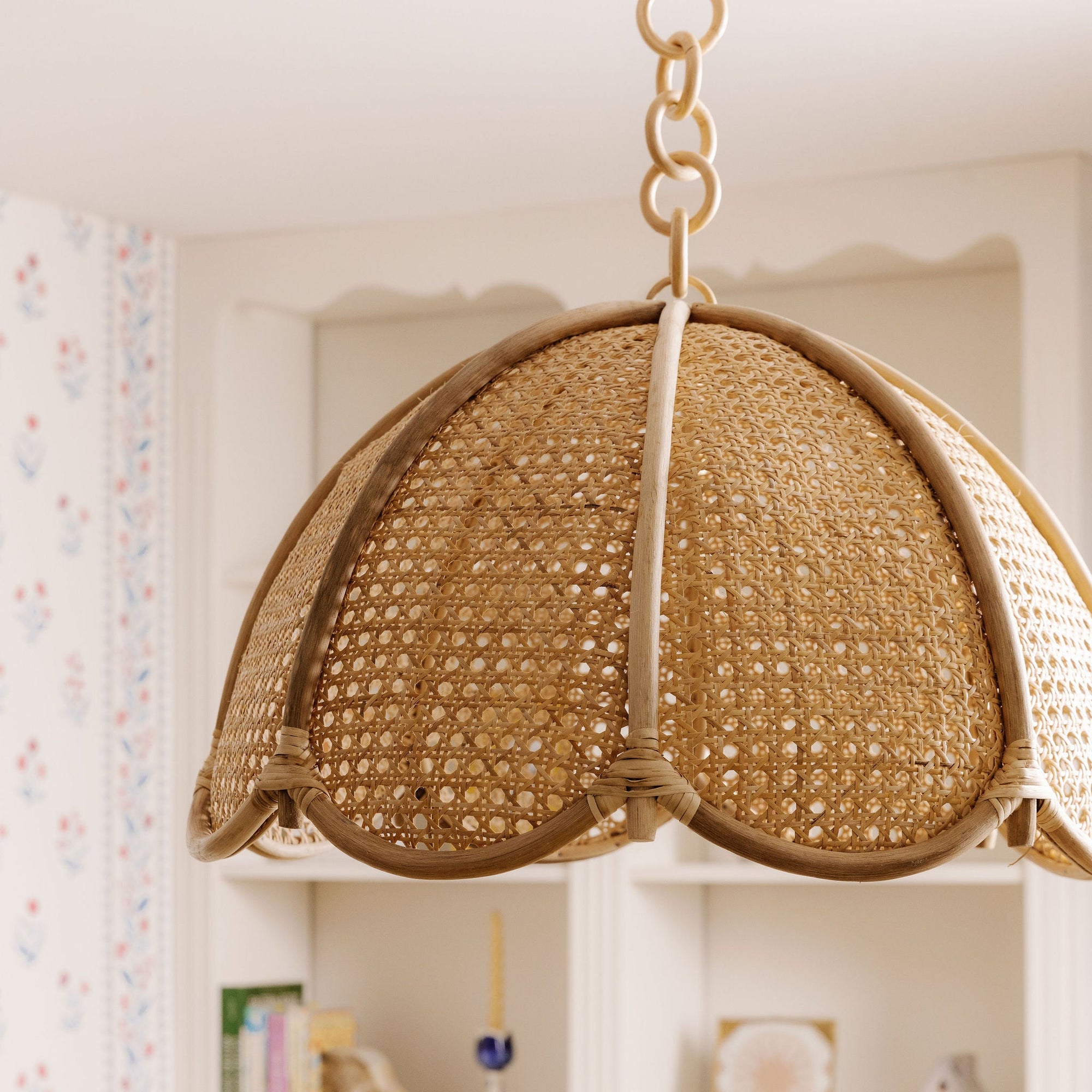 Riviera Rattan Pendant Shade, Large