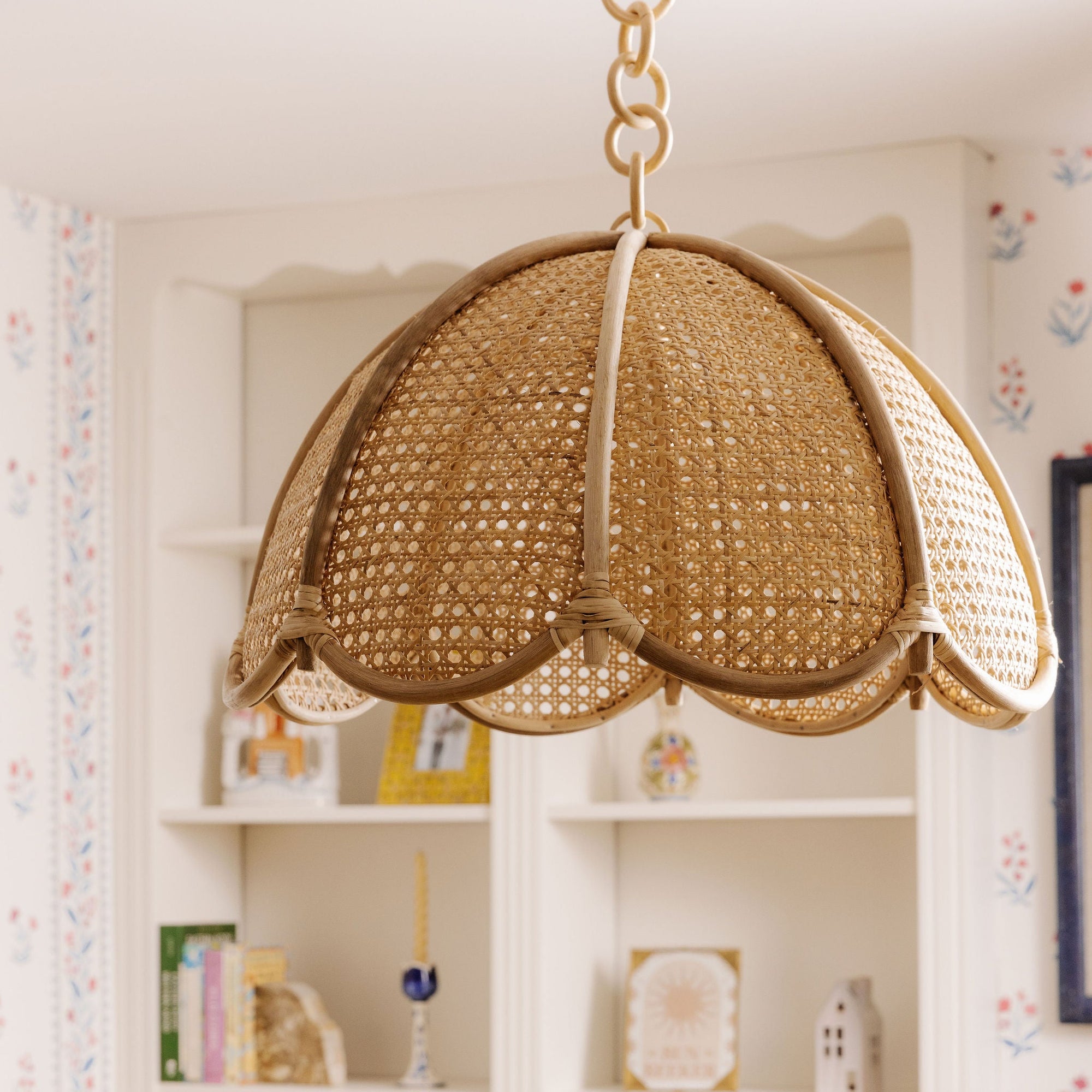 Riviera Rattan Pendant Shade, Large