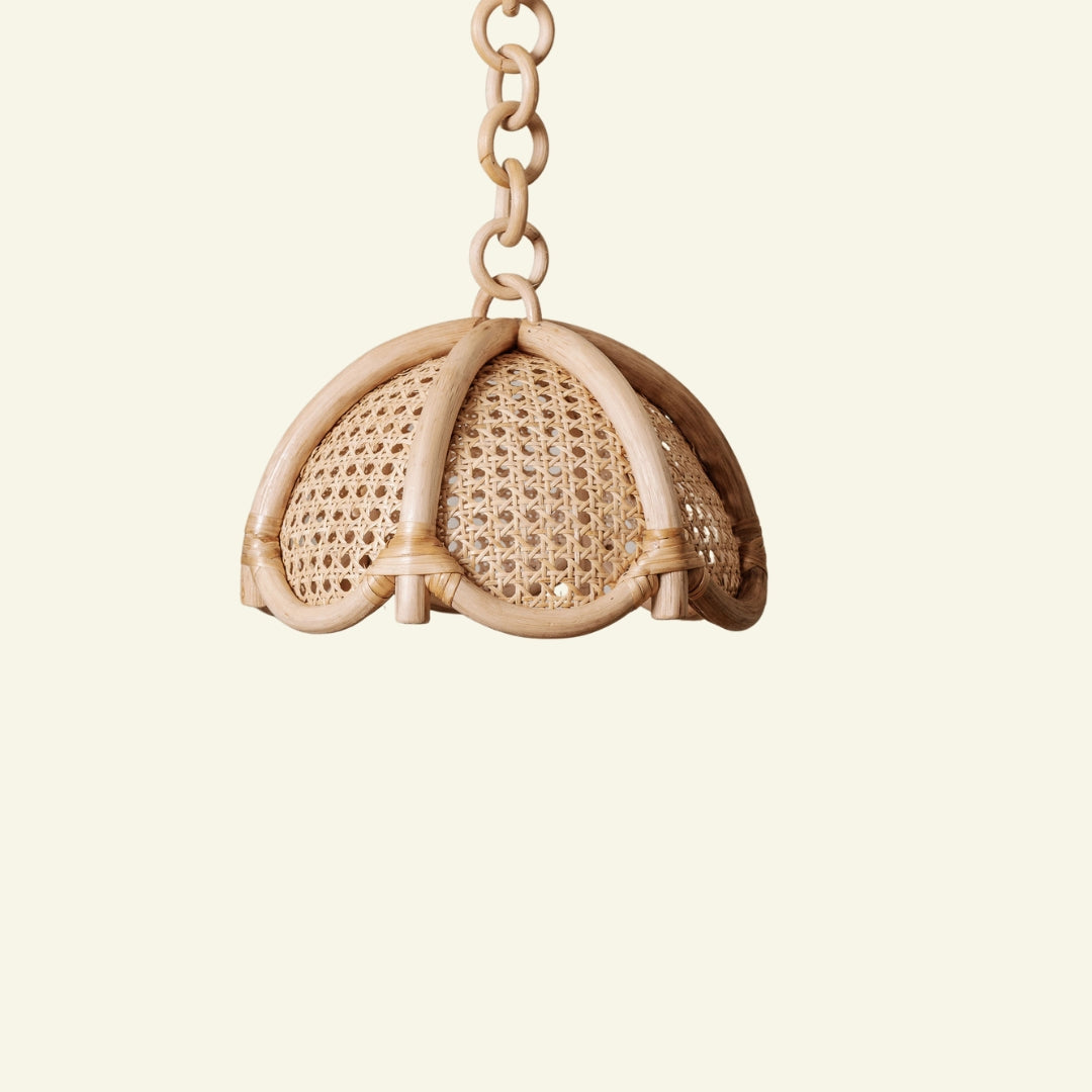 Riviera Rattan Pendant Shade, Small