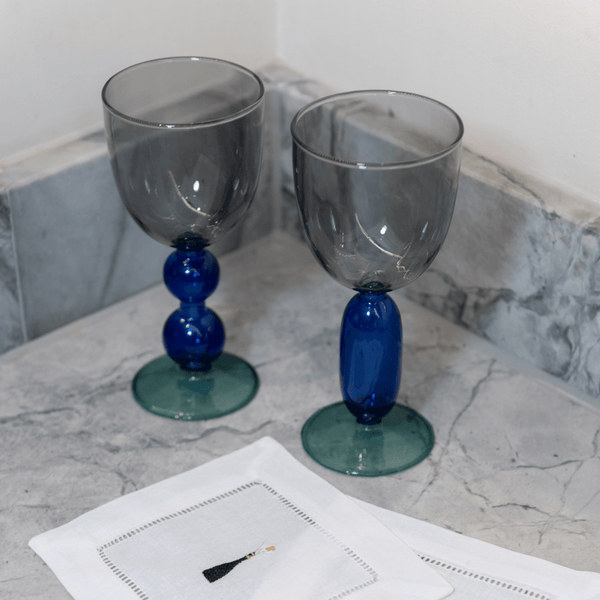 Poppy's Prosecco Bundle - Set of Two Glasses with Bottle of Prosecco