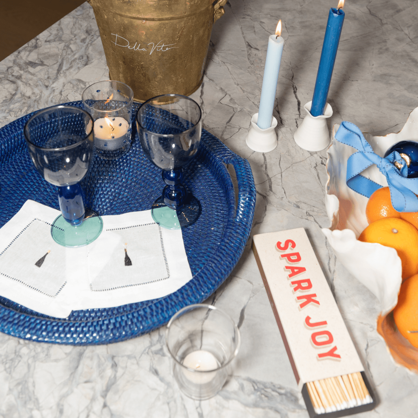 Poppin' Prosecco Bottle Cocktail Napkins