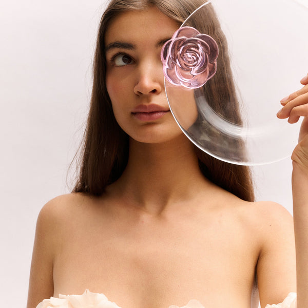 Rose Plate Pink