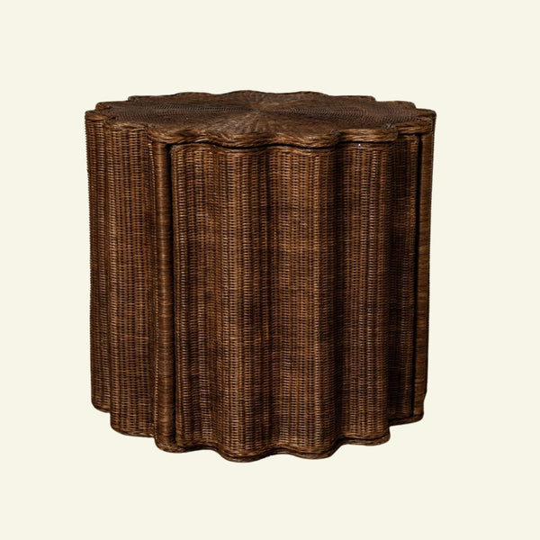 Ruby Rattan Side Table
