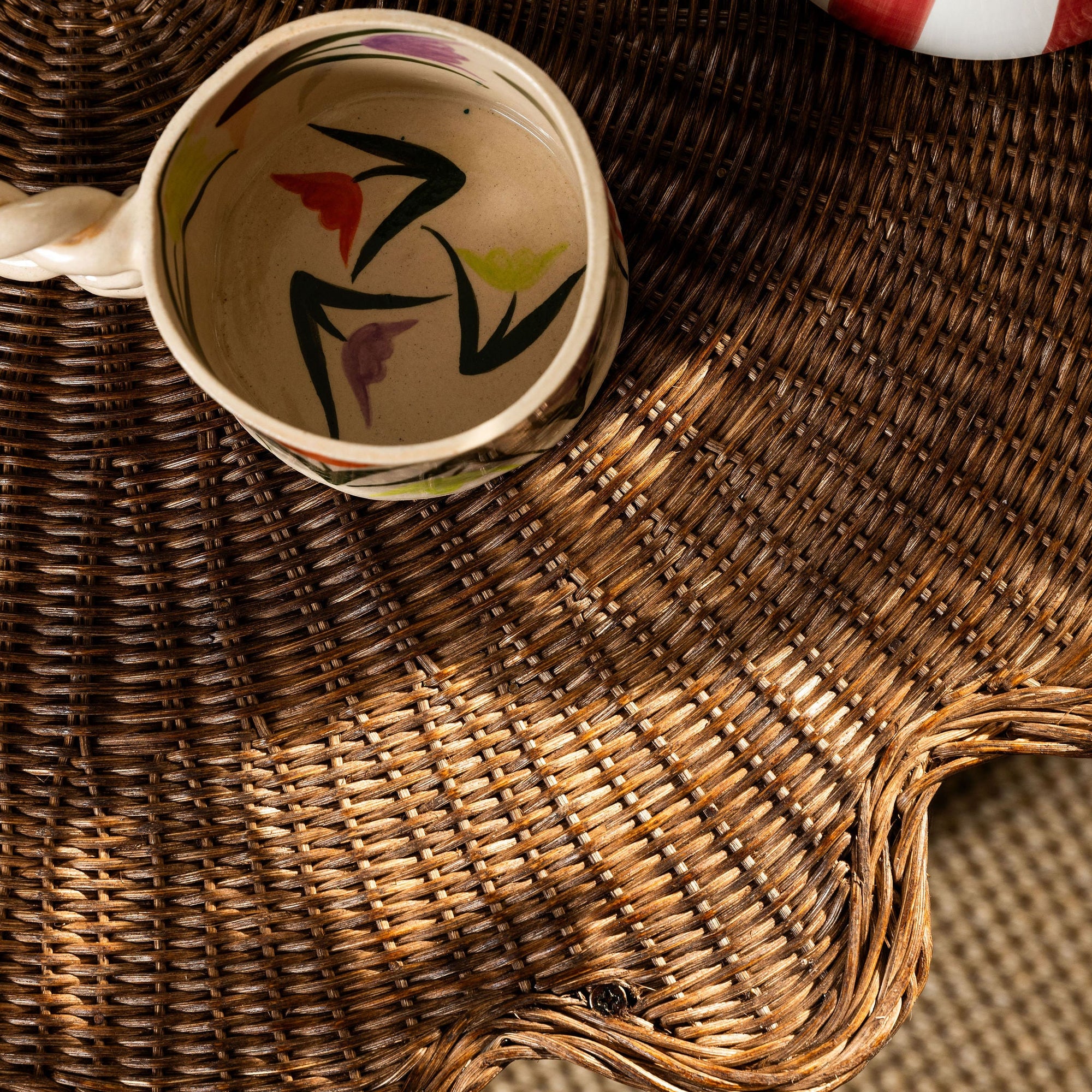 Ruby Rattan Side Table