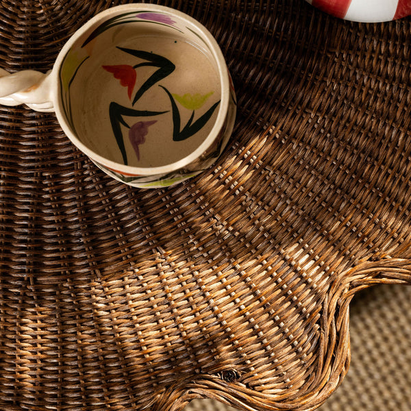 Ruby Rattan Side Table