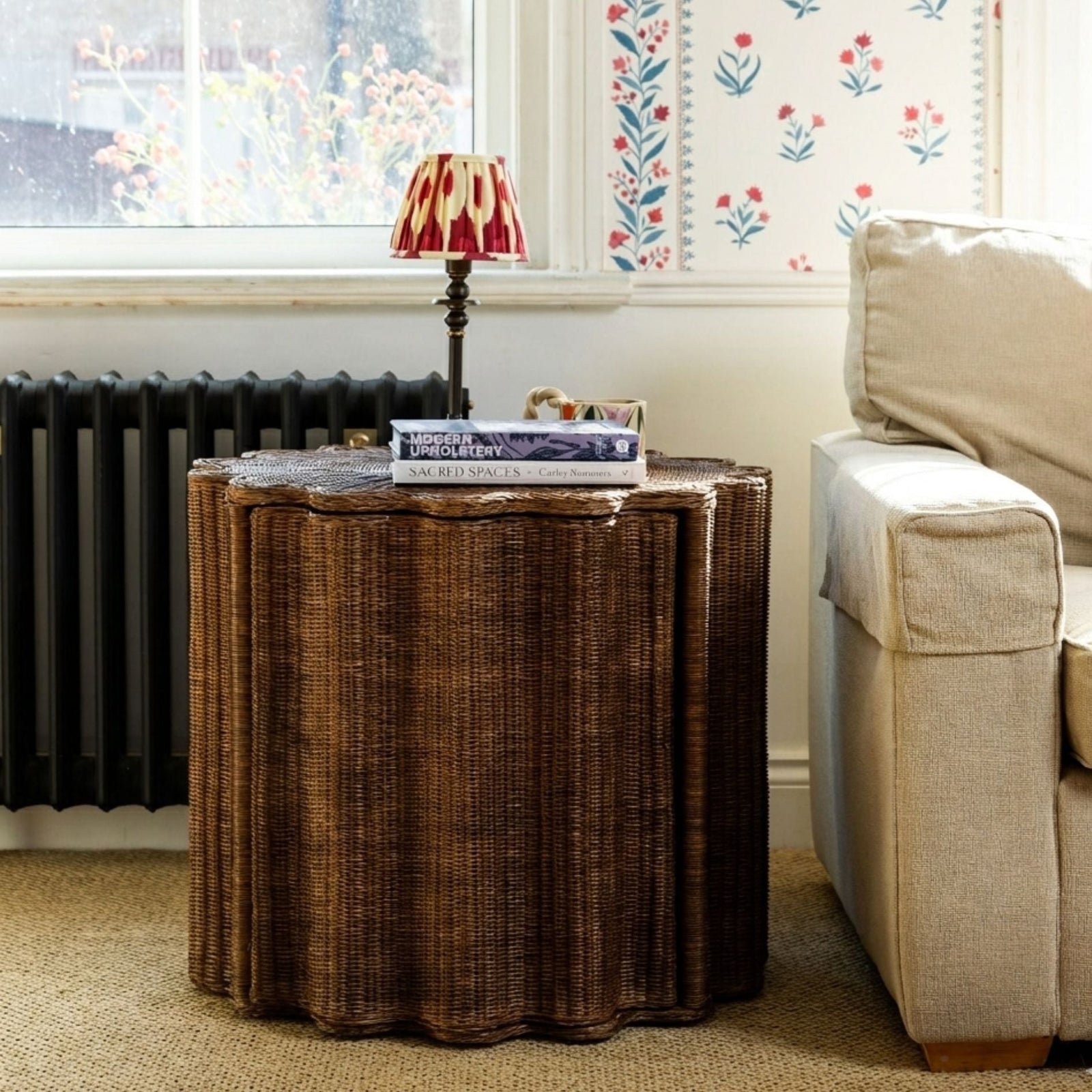 Ruby Rattan Side Table