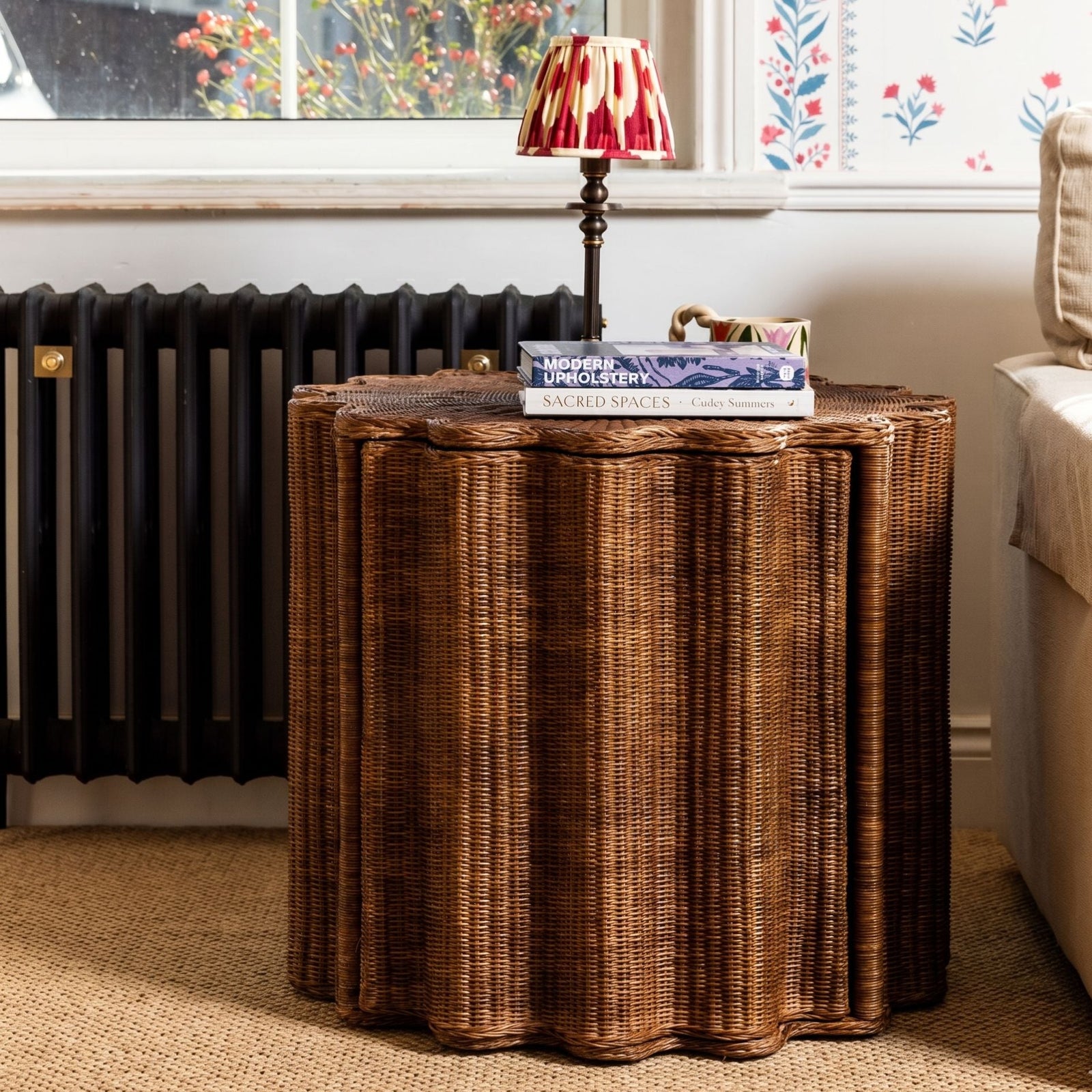 Ruby Rattan Side Table