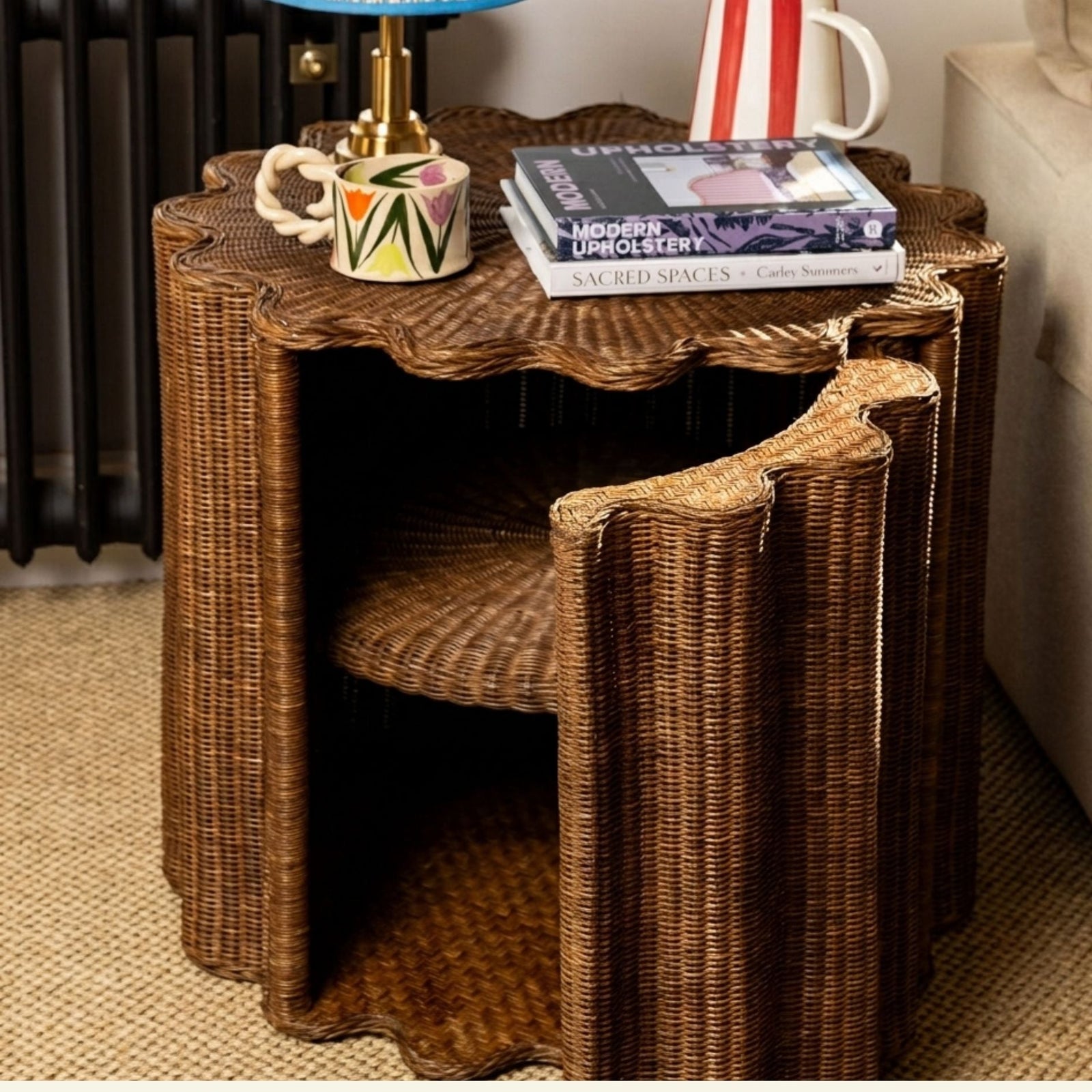 Ruby Rattan Side Table