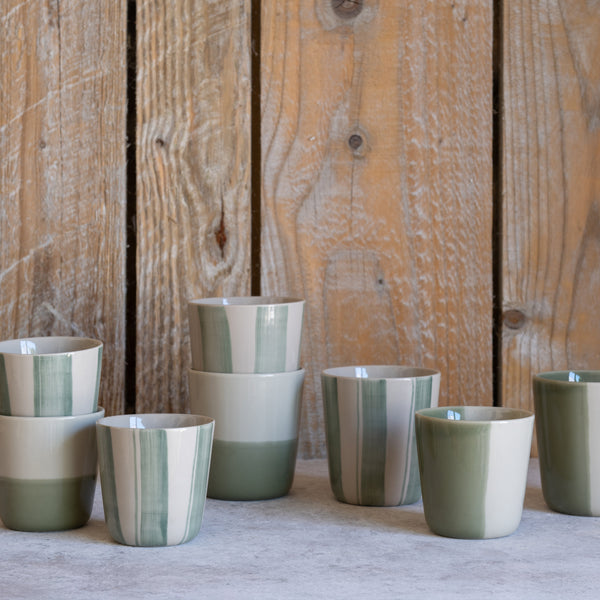 Rue Beaker - Sage Green - Small (Set of 2)