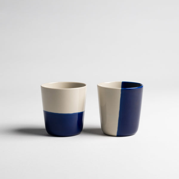 Rue Beaker - Indigo Blue - Large (Set of 2)