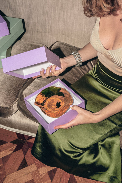 Set of 2 Small Plates / Indulge Nº5