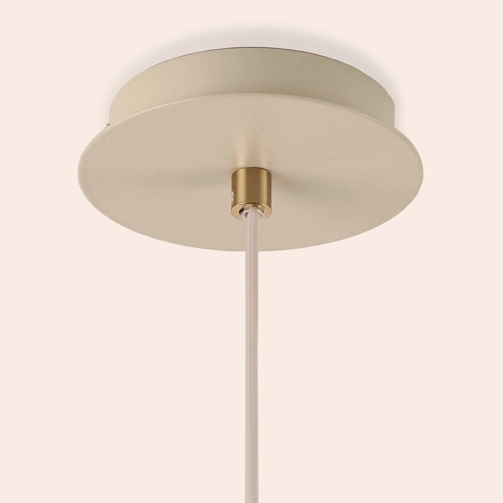 Sand cone pendant ceiling light