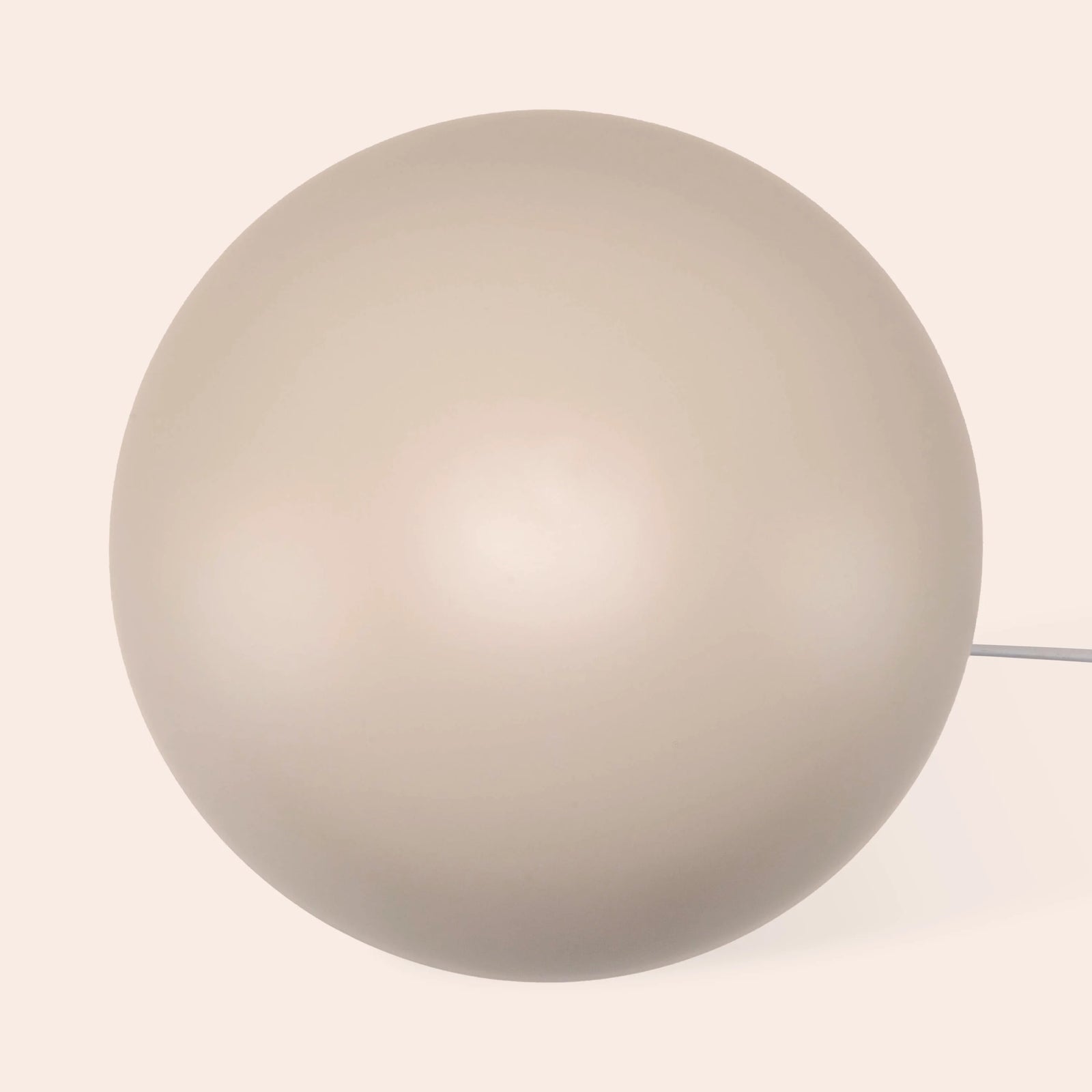 Sand mushroom dome table lamp