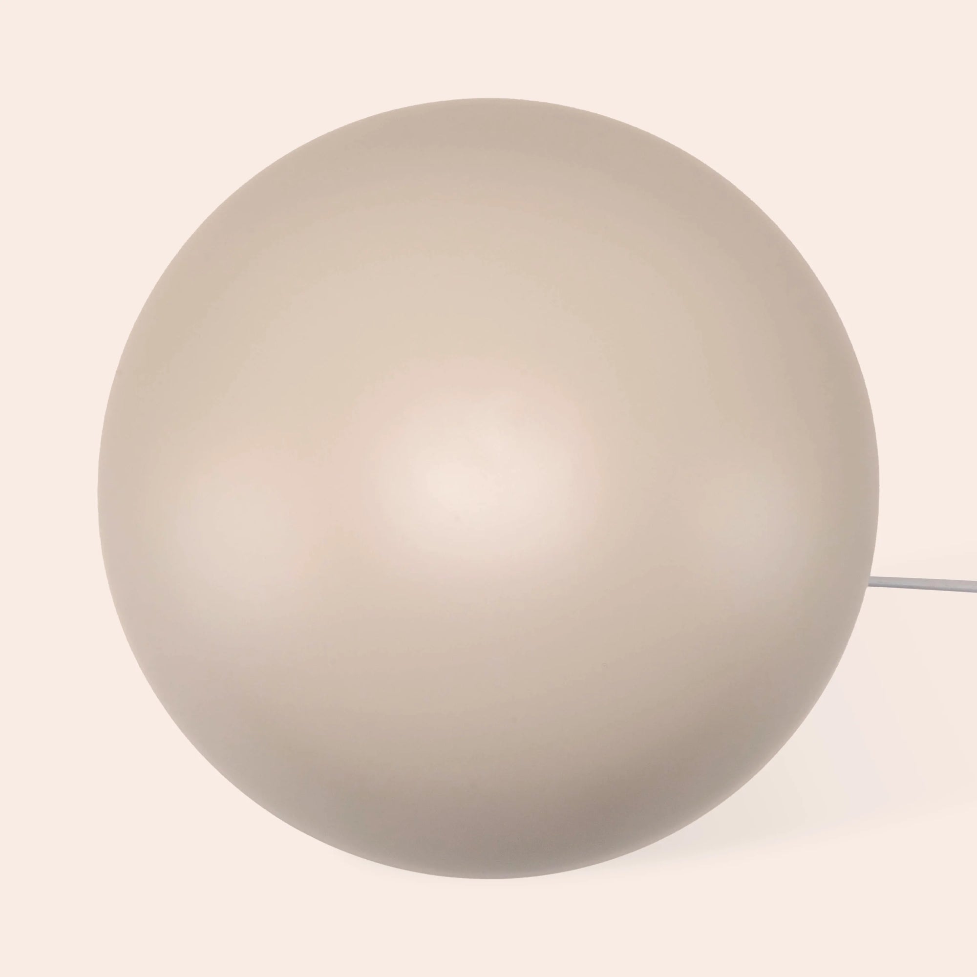 Sand mushroom dome table lamp