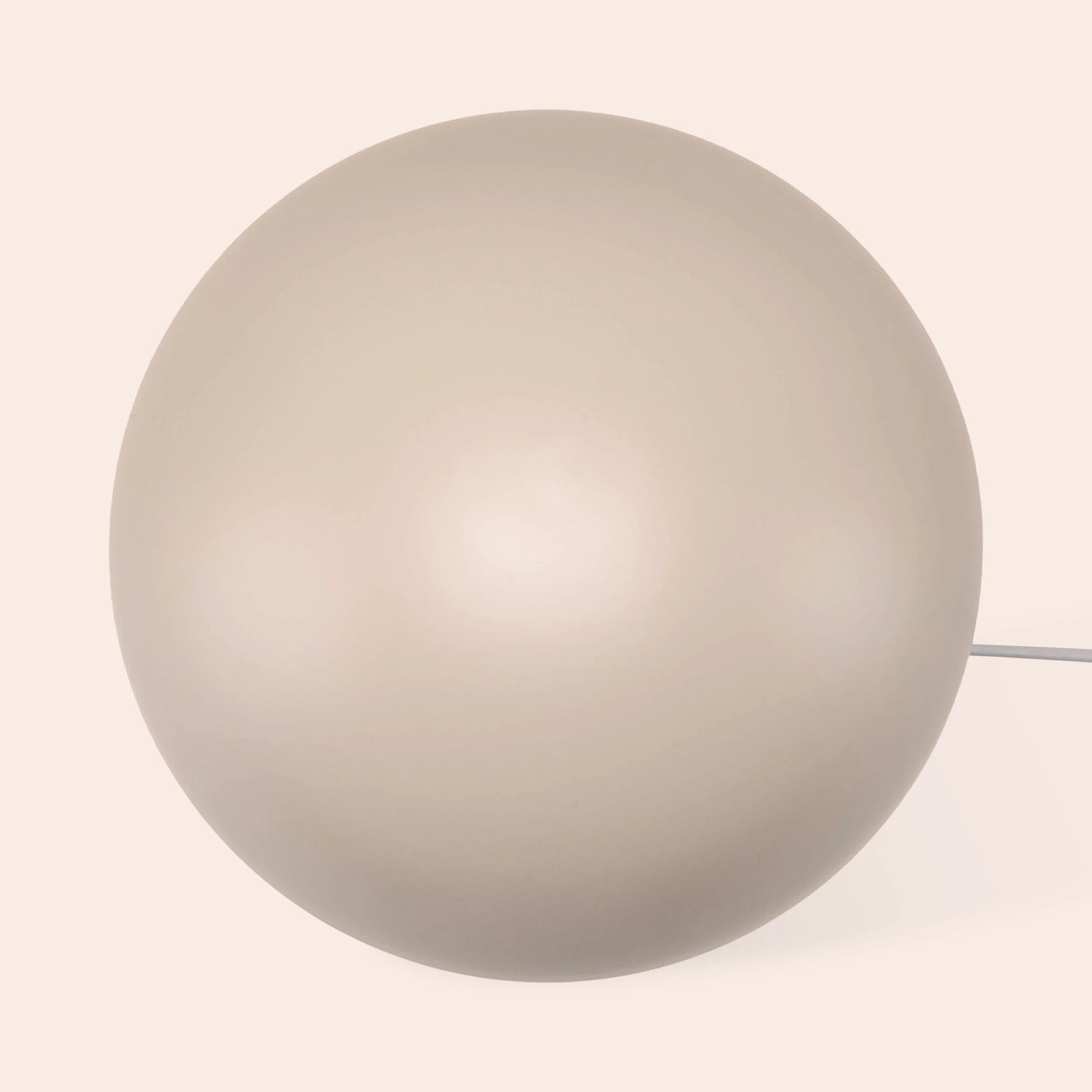 Sand mushroom dome table lamp