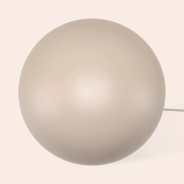 Sand mushroom dome table lamp