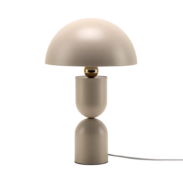 Sand mushroom dome table lamp