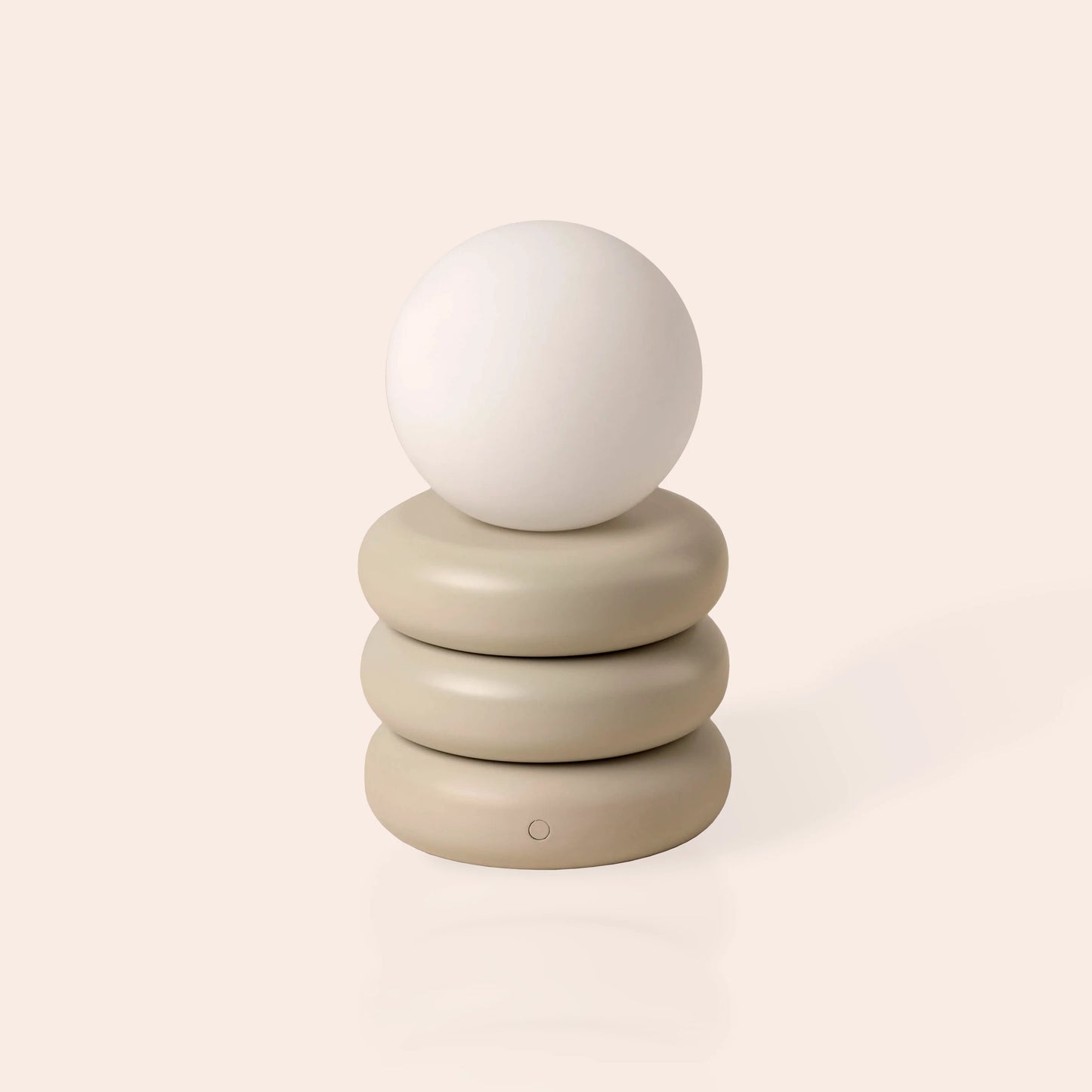 Sand cordless table lamp