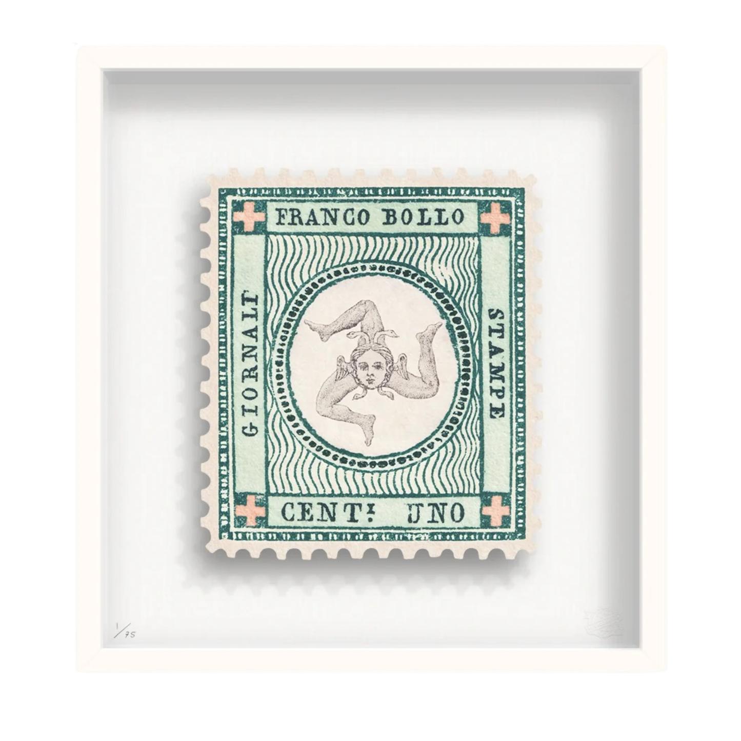Sicily Small Floating Print
