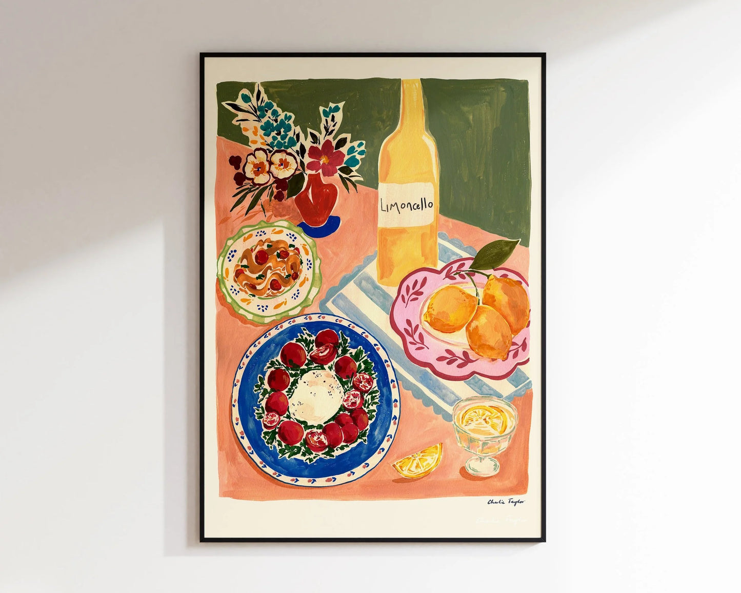Sicily Dinner' Print