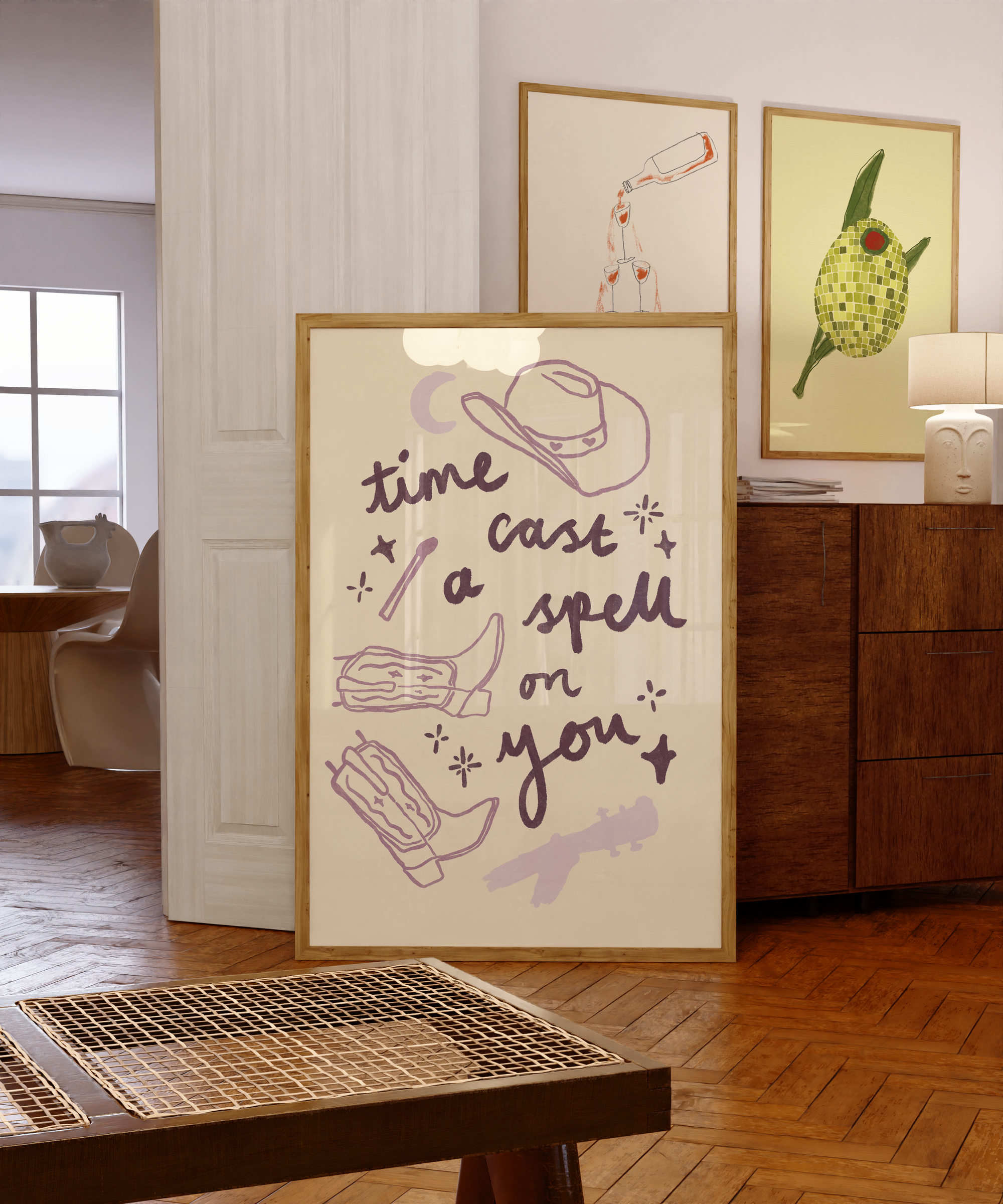 Time Cast A Spell On You Print