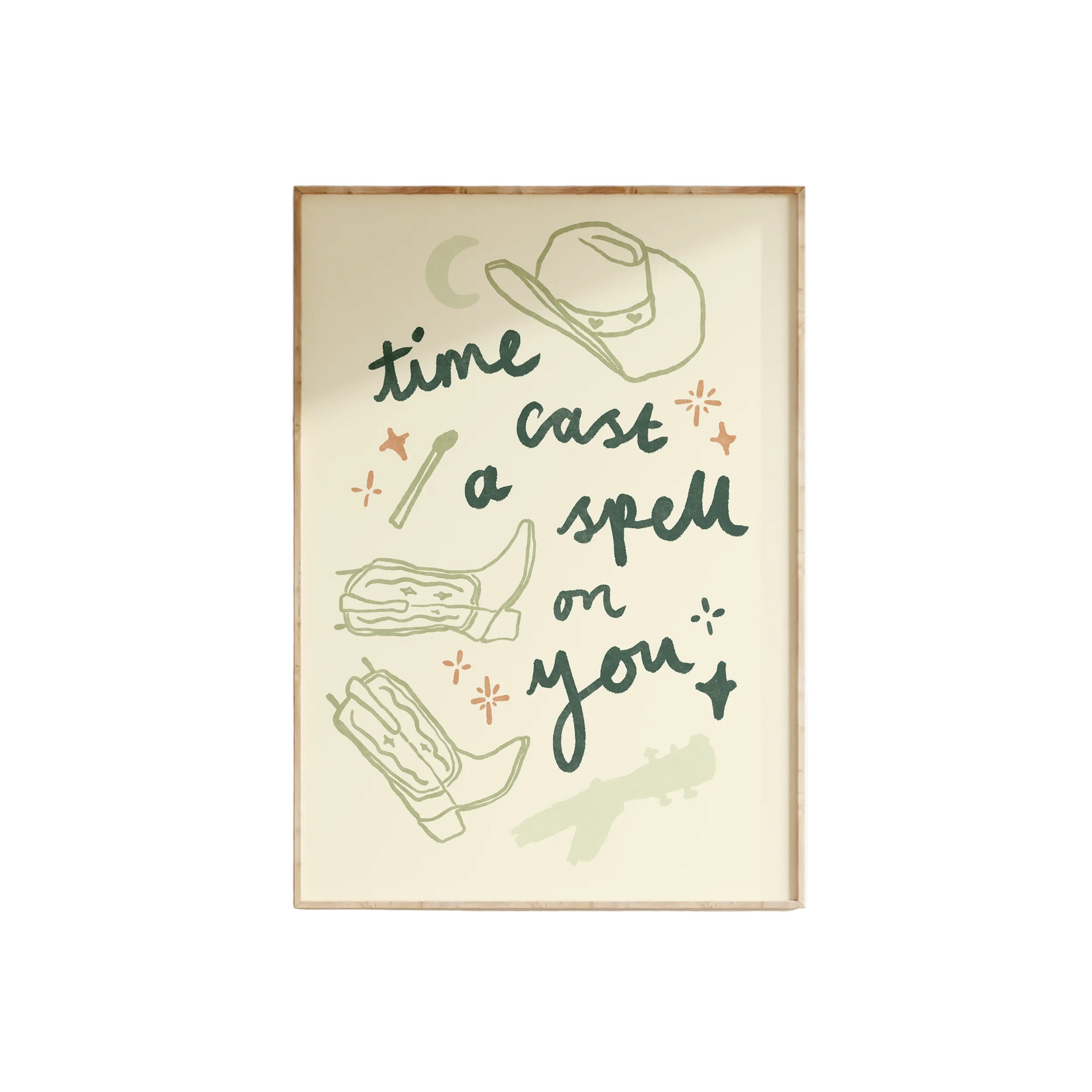 Time Cast A Spell On You Print