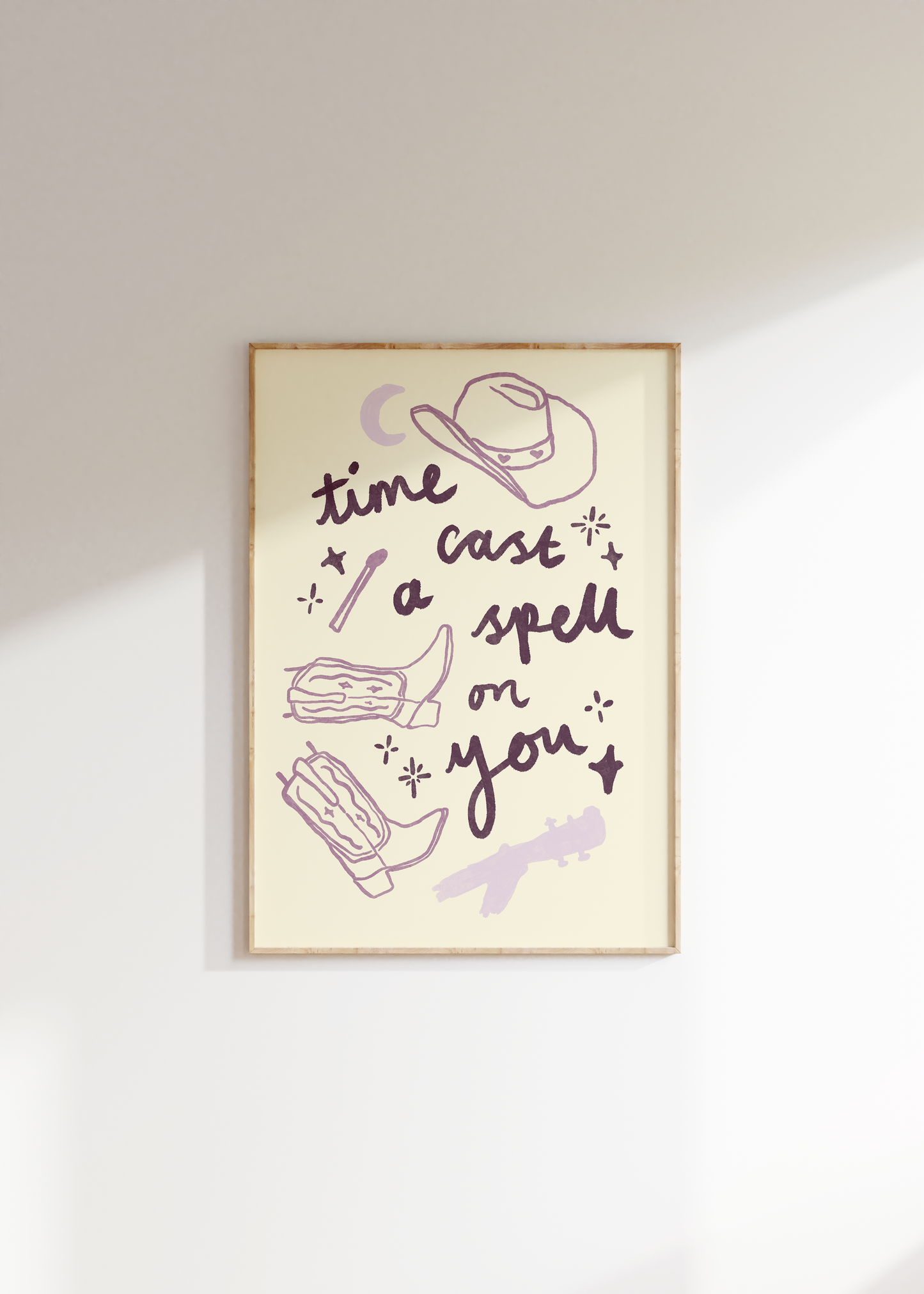 Time Cast A Spell On You Print