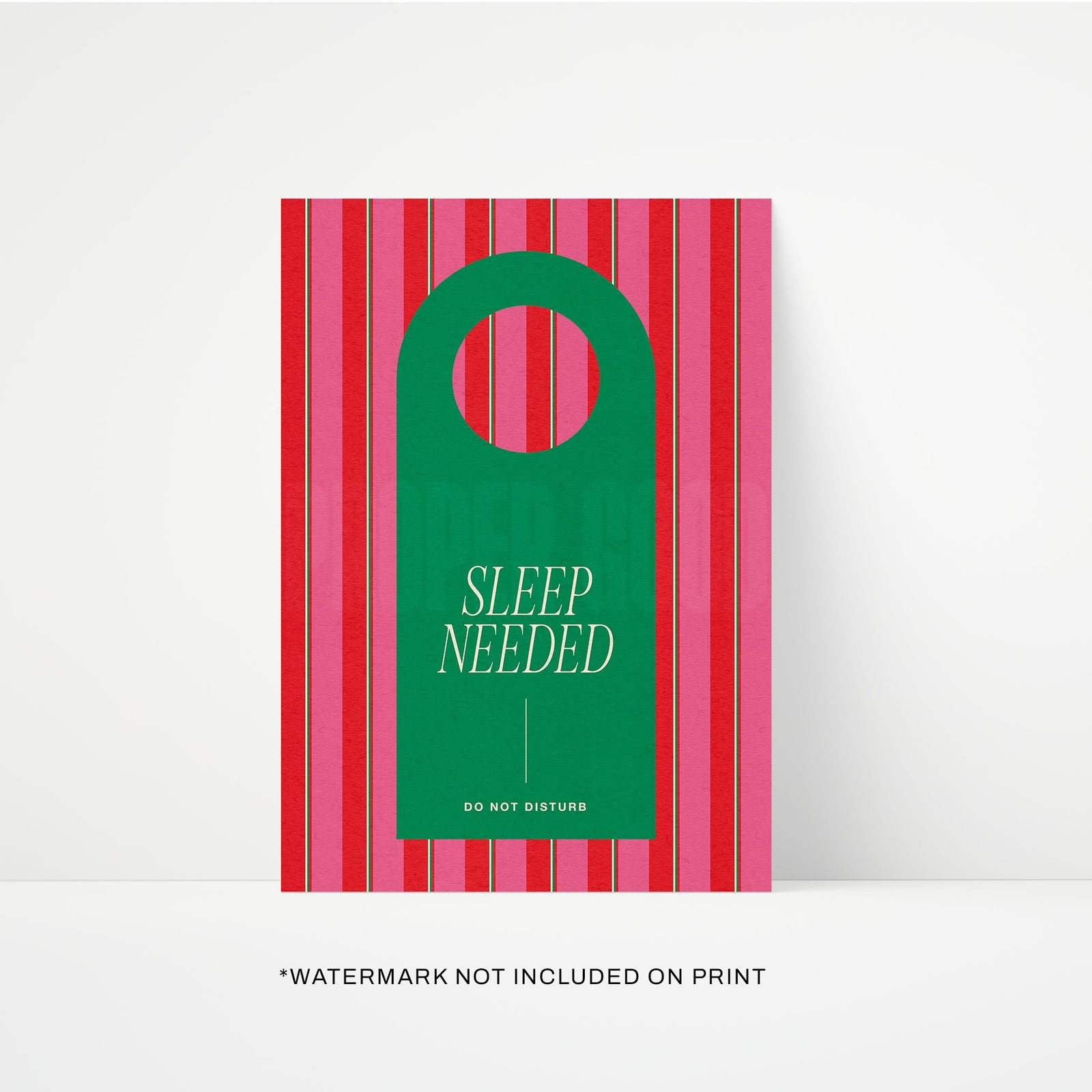 Sleep Needed Print