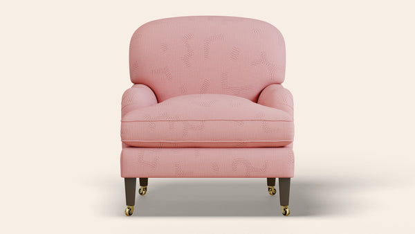 Sofia Armchair, Raphia, Clay