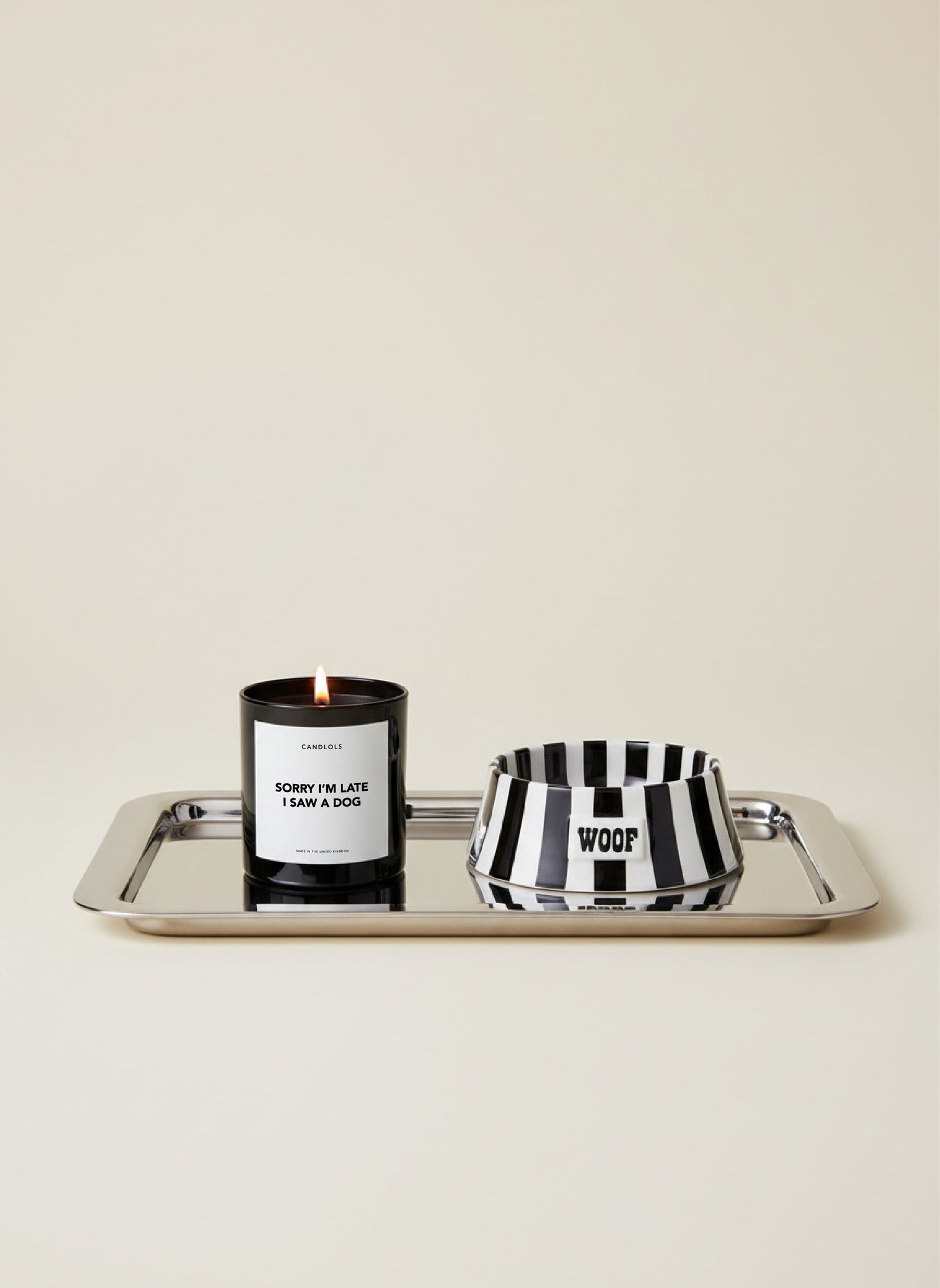 Sorry I'm Late I Saw A Dog, Luxury Scented Candle