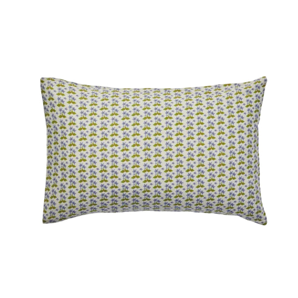 Petit Madeline Blue Linen Standard Pillowcases