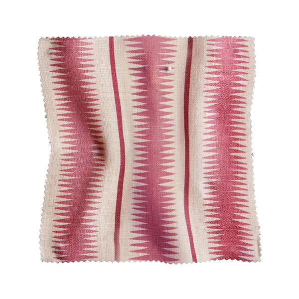 Squiggle Fabric -  Rhubarb